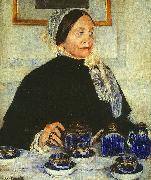 Mary Cassatt Lady at the Tea Table Spain oil painting reproduction
